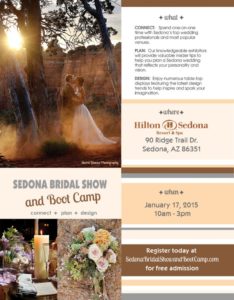 Sedona Bridal Show Bootcamp