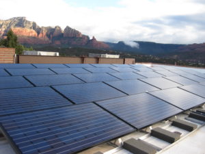 Sedona wedding solar power